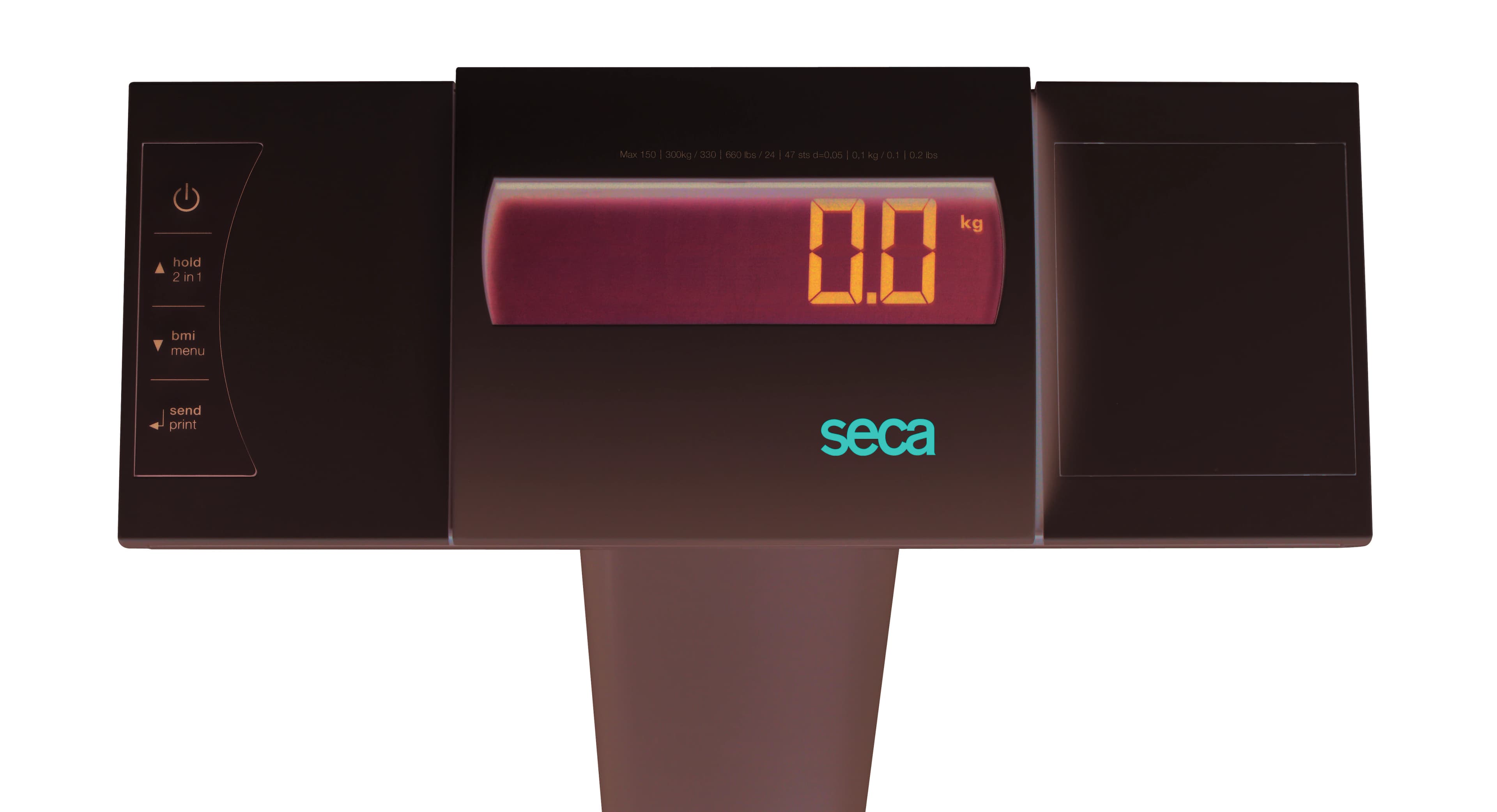 Seca Column Scale, Adult/Pediatric, Digital, 660 lb/300 kg Capacity, EMR Ready thumbnail 3
