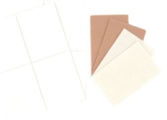 Econoline Heel & Lace Pads, Felt, 2-1/2" x 4-1/16" - Pads Felt Heel/Lace - Image 1