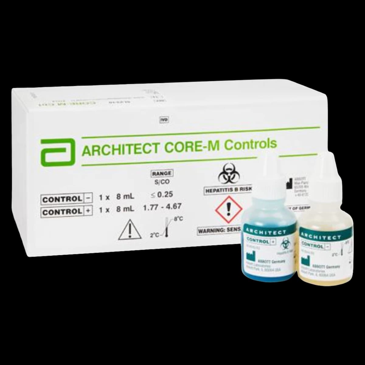 Abbott Architect Core-M Anti-HBc IgM Standard Control, 2 x 8 mL - Architect Core-M Controls - Image 1