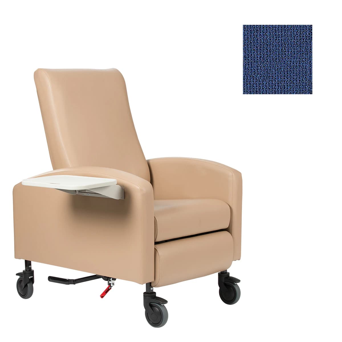 Vero Care Trendelenburg Recliner with Gas Back, 350 lb Capacity, Sapphire - Recliner Trendle w/gas back - Image 1