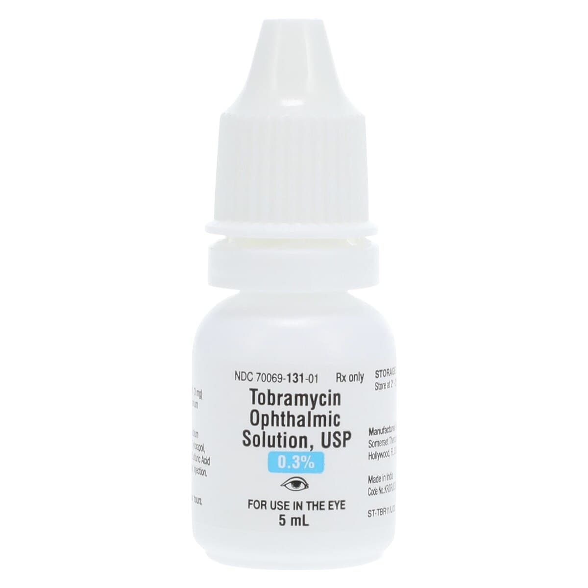 Tobramycin Ophthalmic Solution 0.3%, 5mL Bottle thumbnail 3