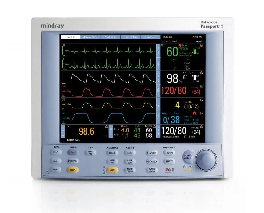 Datascope Passport II Patient Monitor, Refurbished - Datascope Passport II - Image 1