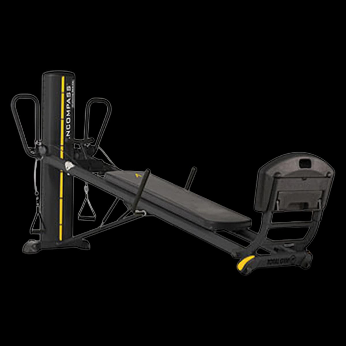 Total Gym ELEVATE Encompass Body Weight Training System, 107" x 69" x 38", Black - Total Gym Elevate Encompass - Image 1
