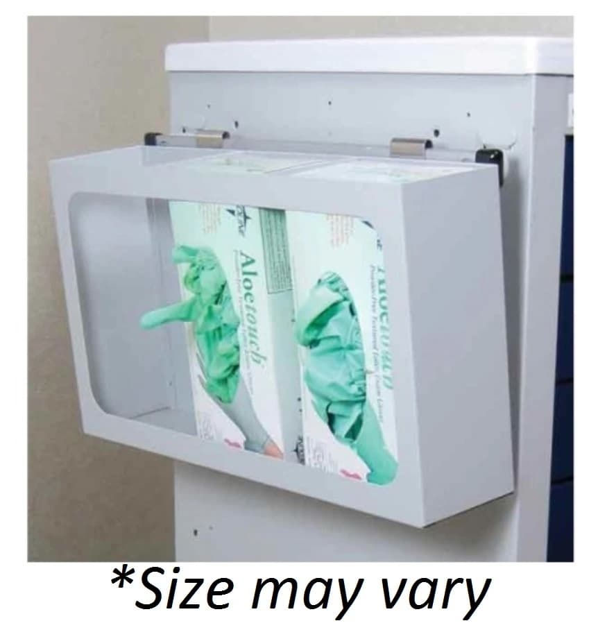 Waterloo Healthcare Metal Glove Holder, 2 Box Capacity - Holder Glove 2 Box - Image 1