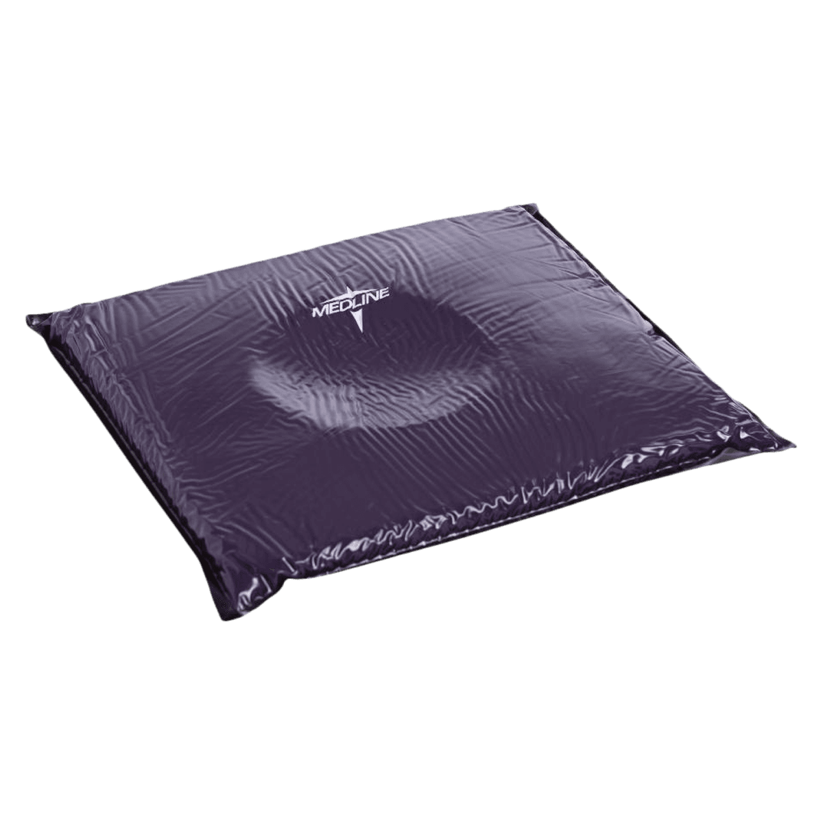 Medline Lateral Head Pad with Dish Center, 9" x 10" x 1" - Pad Head Lateral w/Dish Center - Image 1