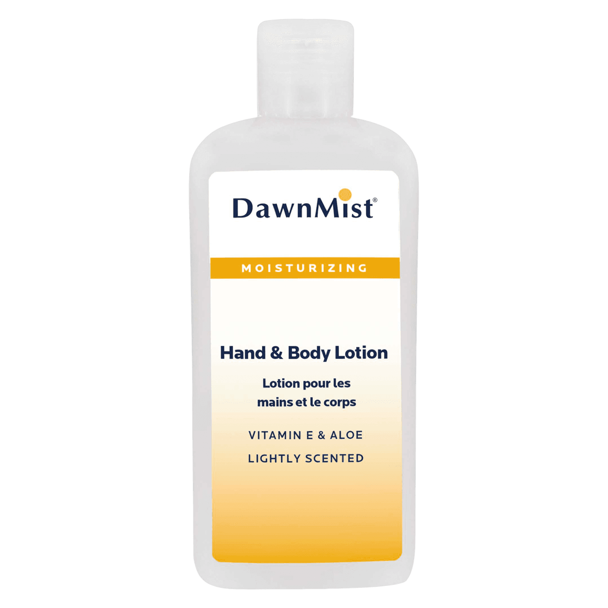 DawnMist Body & Hand Lotion with Dispensing Cap, 8 oz Bottle, 48/Case - Lotion Body & Hand w/Disp Cap - Image 1