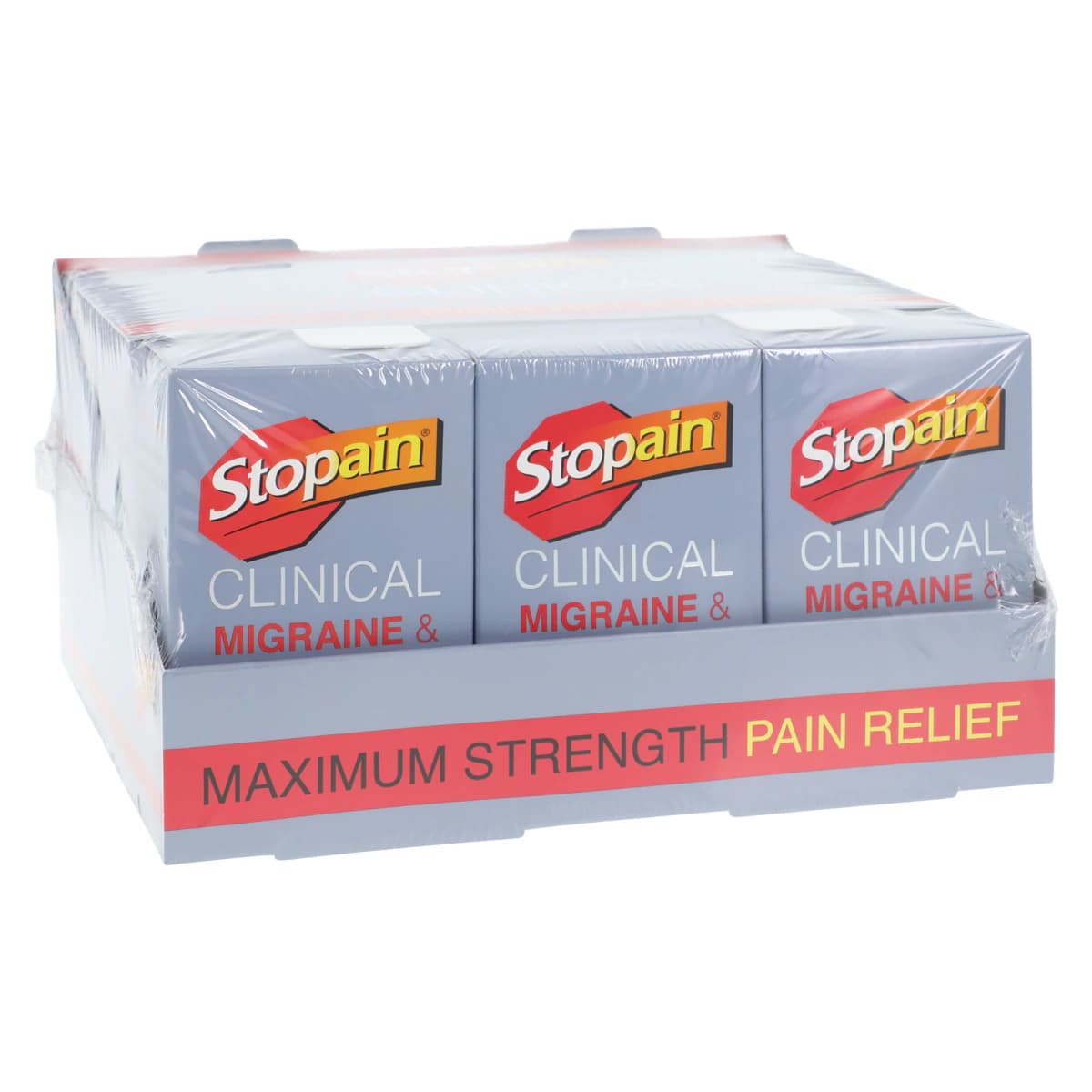 STOPAIN CLINICAL Migraine & Headache Topical Gel, 1 gm, 12x12/Box - STOPAIN CLINICAL Migraine & He - Image 1