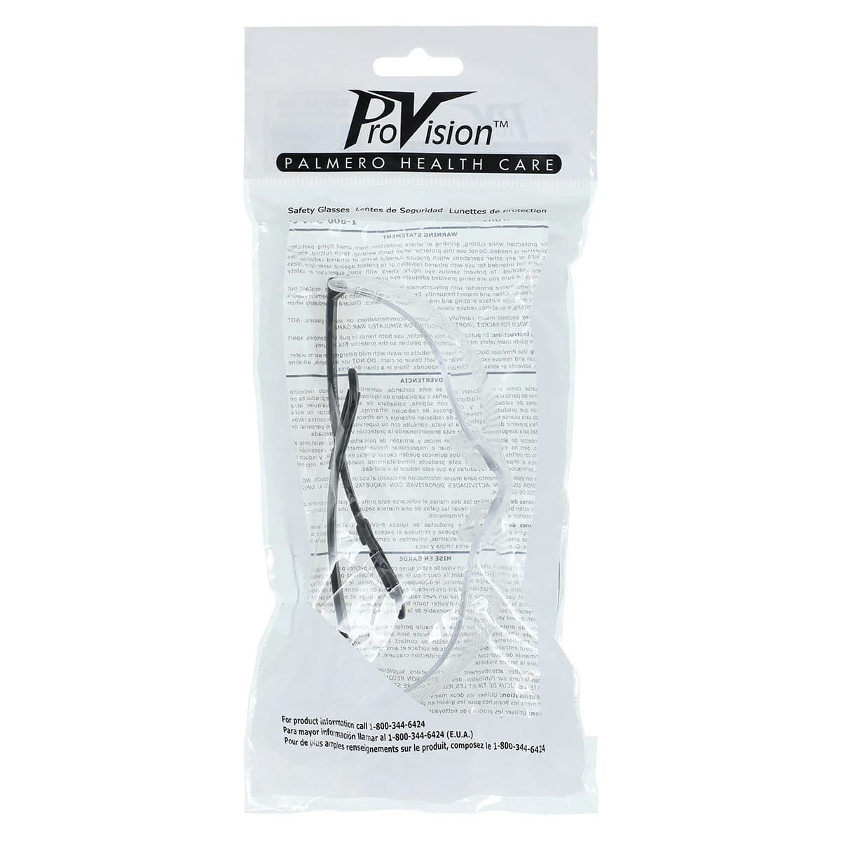 ProVision® EZ-Focals™ Bifocal Safety Eyewear, Black Frame/Clear Lens, +2.0 Diopter, 3770C thumbnail 5