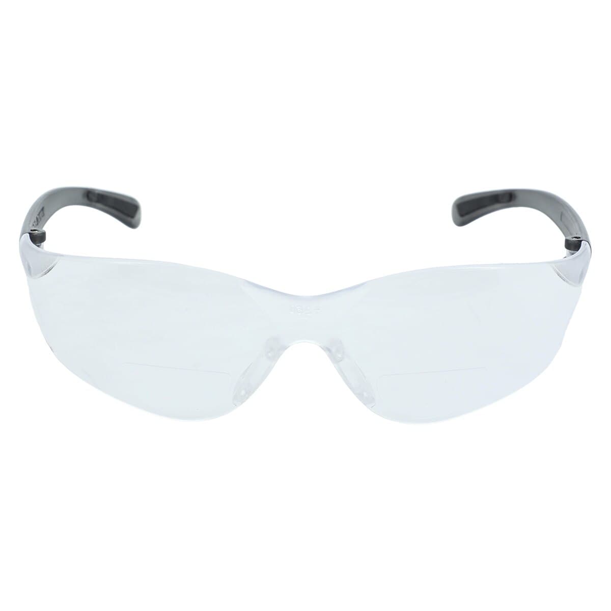 ProVision® EZ-Focals Bifocal Safety Eyewear, Black Frame, Clear Lens, +2.5 Diopter, 1/Pkg thumbnail 3