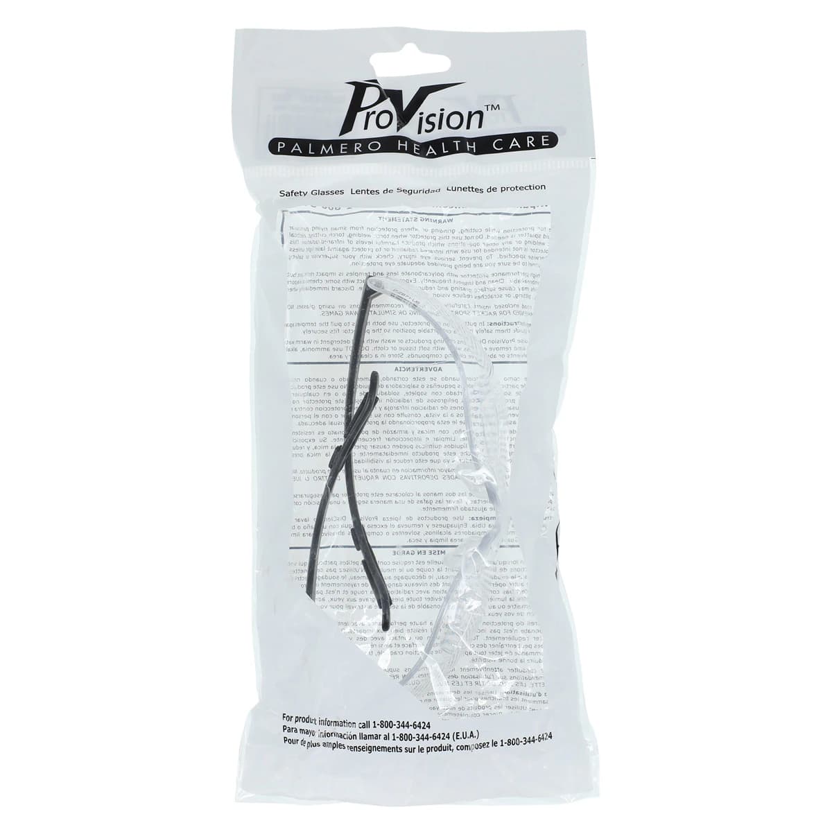 ProVision® EZ-Focals™ Bifocal Safety Eyewear, Black Frame/Clear Lens, +3.0 Diopter thumbnail 5