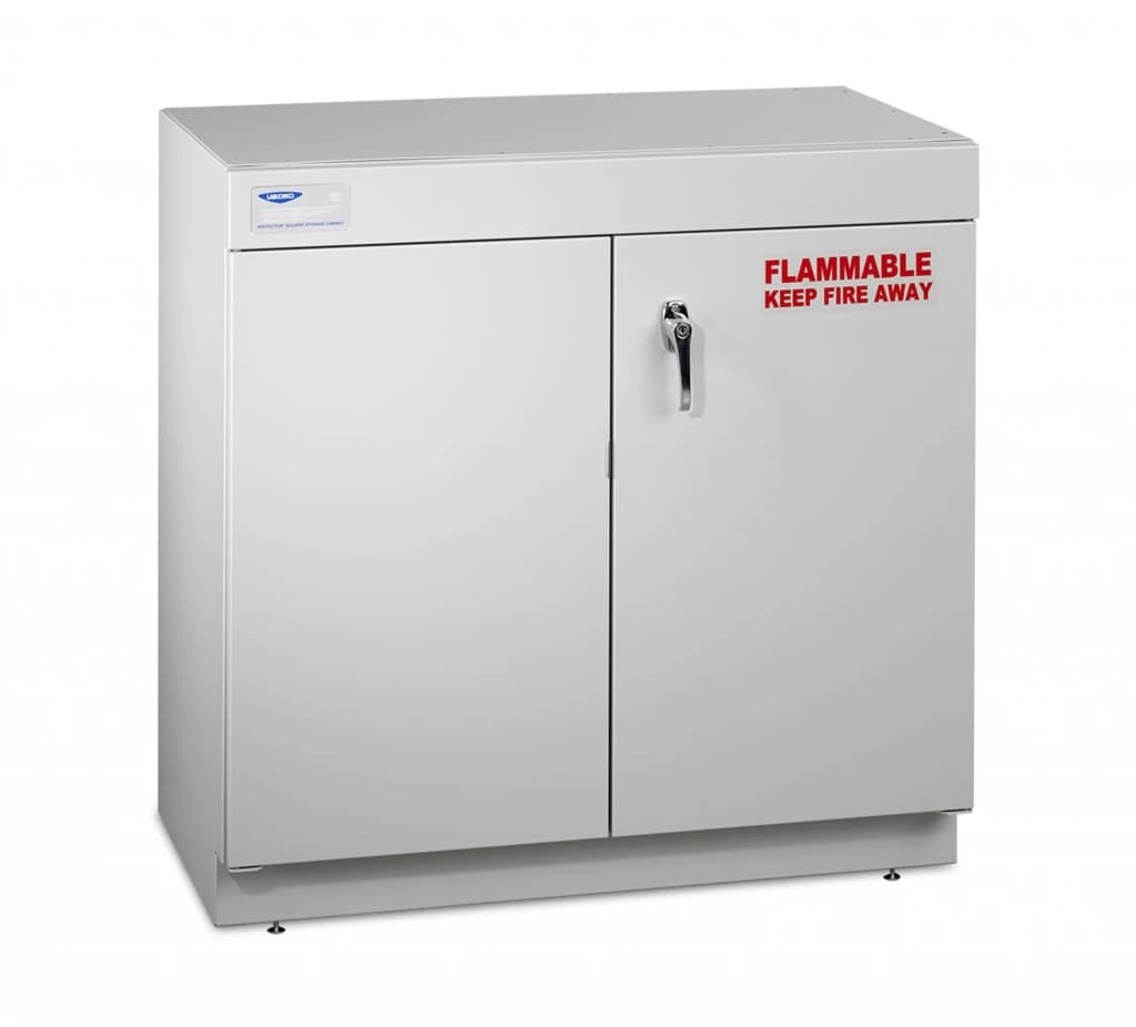 Labconco Solvent Storage Cabinet, 48"W, Self-Closing Door - Cabinet Solvent Storage Prtctr - Image 1