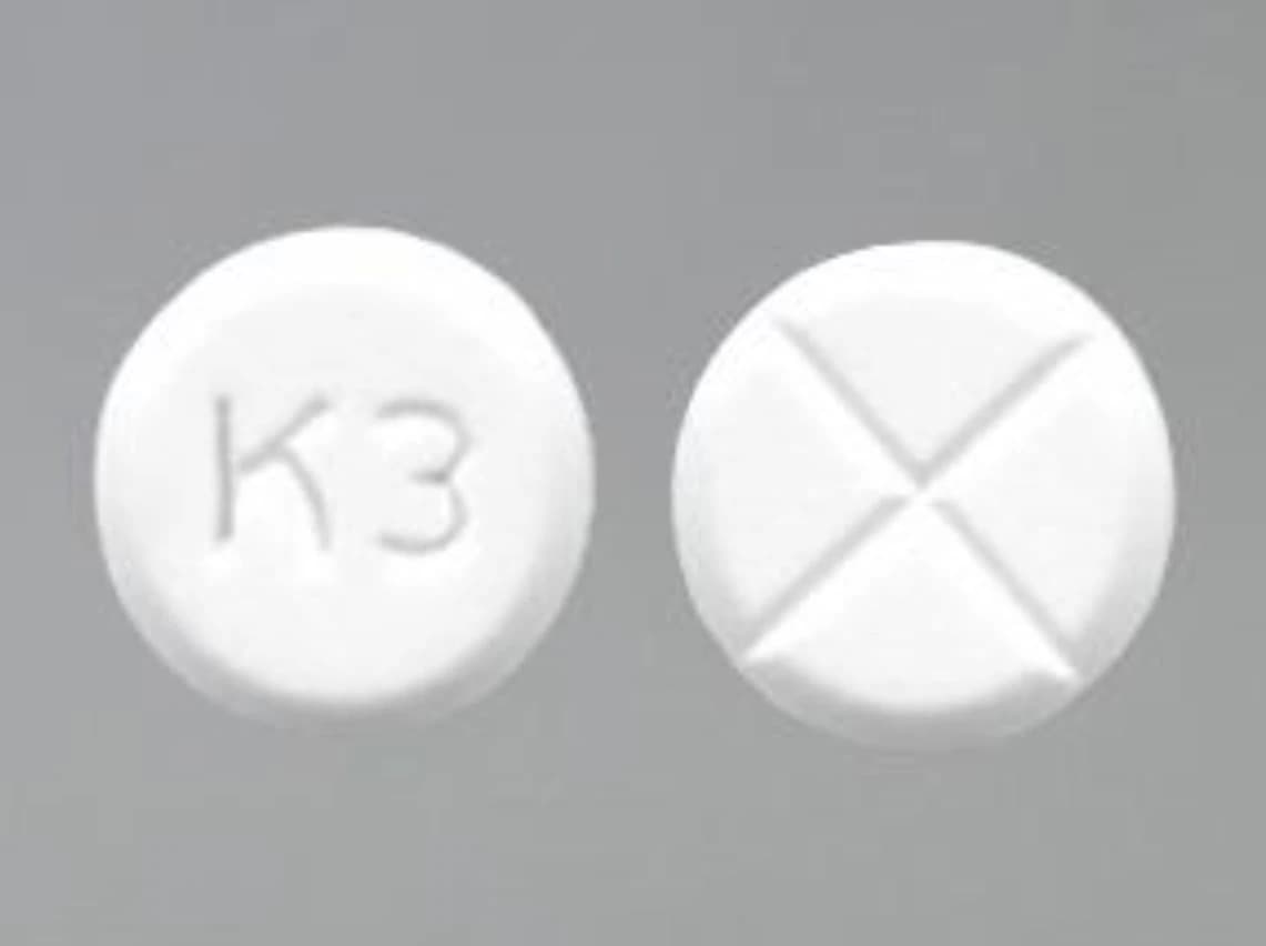 Promethazine HCl Tablets 25mg, 1000/Bottle (KVK-Tech) - Promethazine Tablet - Image 1