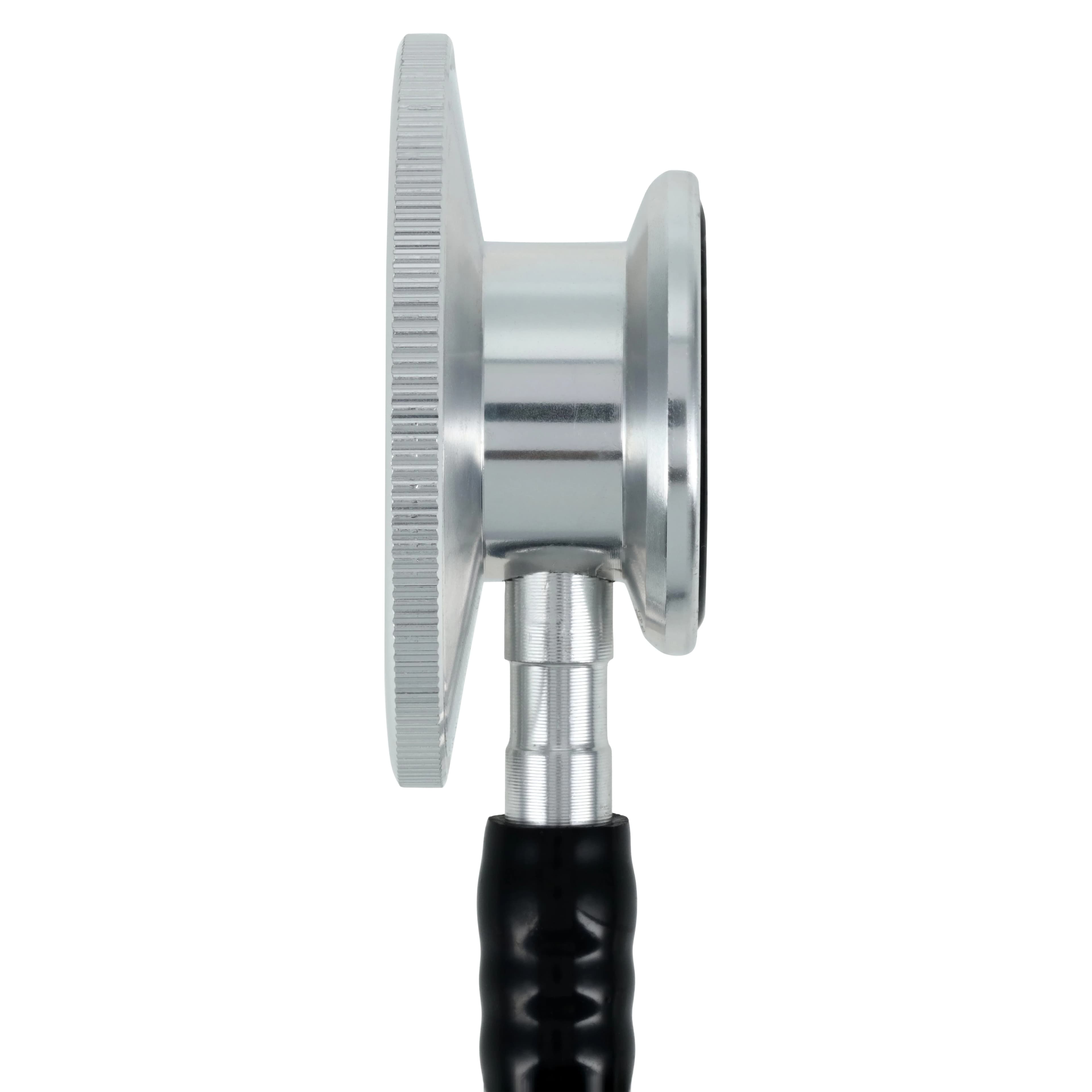 Medline Dual-Head Stethoscope, Black, 22" Tubing, Reusable thumbnail 4