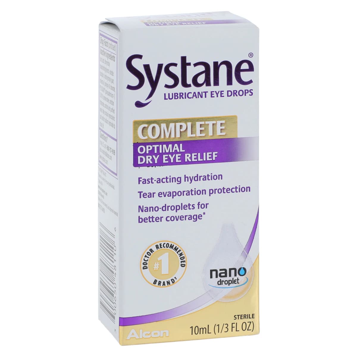 Systane Complete Lubricant Eye Drops, 10 mL Bottle - Systane Complete Lubricant Eye - Image 1