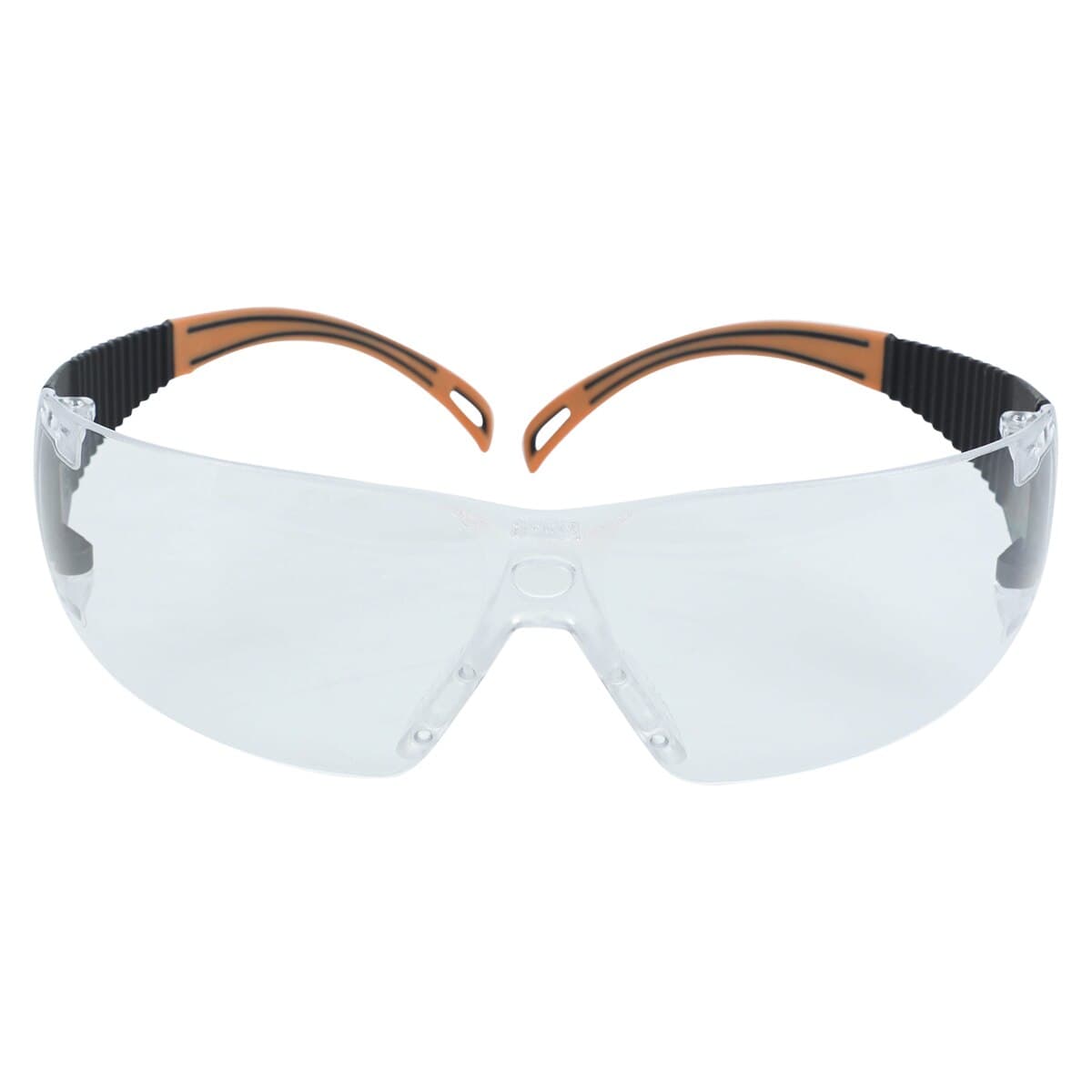 ProVision® Flexiwrap™ Safety Eyewear, Black Frame/Orange Tips/Clear Lens, Universal Fit, 1/Pack thumbnail 3
