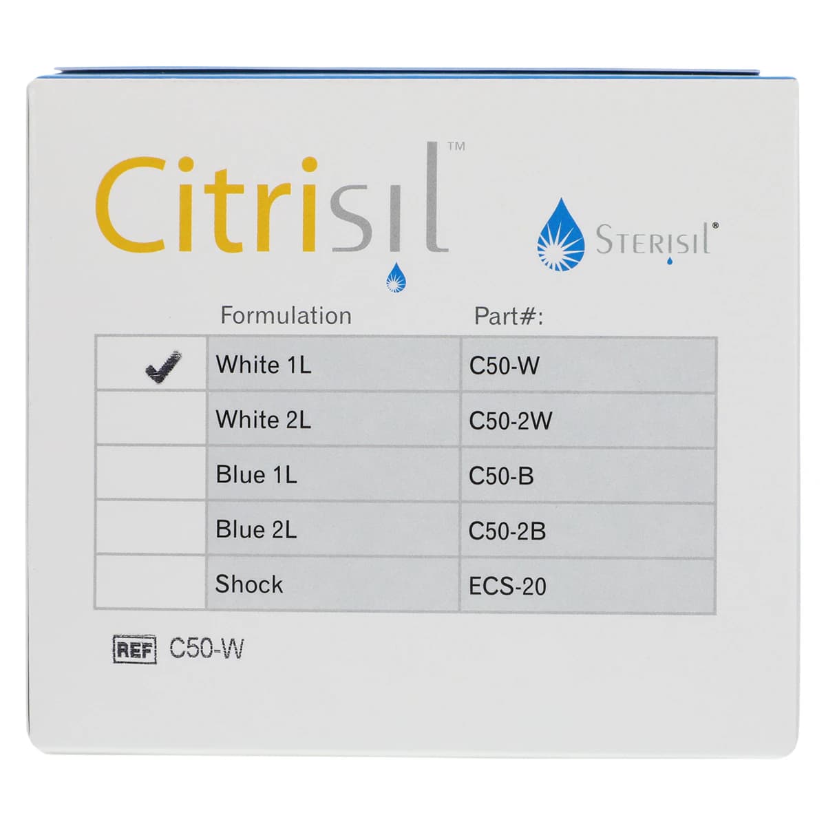 Citrisil White Waterline Maintenance Tablets (48) with 2 Shock Tablets for 0.7–1L Bottles, CS-50-W thumbnail 3
