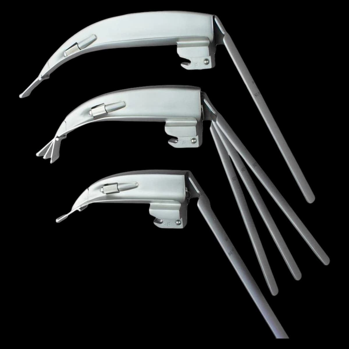 SunMed Sun-Flex Laryngoscope Blade, Macintosh English, Adult Size #4, Each - Blade Laryng Mac English Adult - Image 1