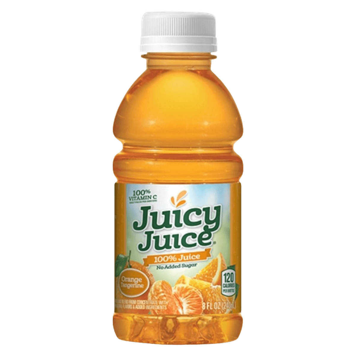 Juicy Juice Orange Tangerine 100% Juice, 10 oz Bottles, 24/Case - Juicy Juice Orng Tngrn - Image 1