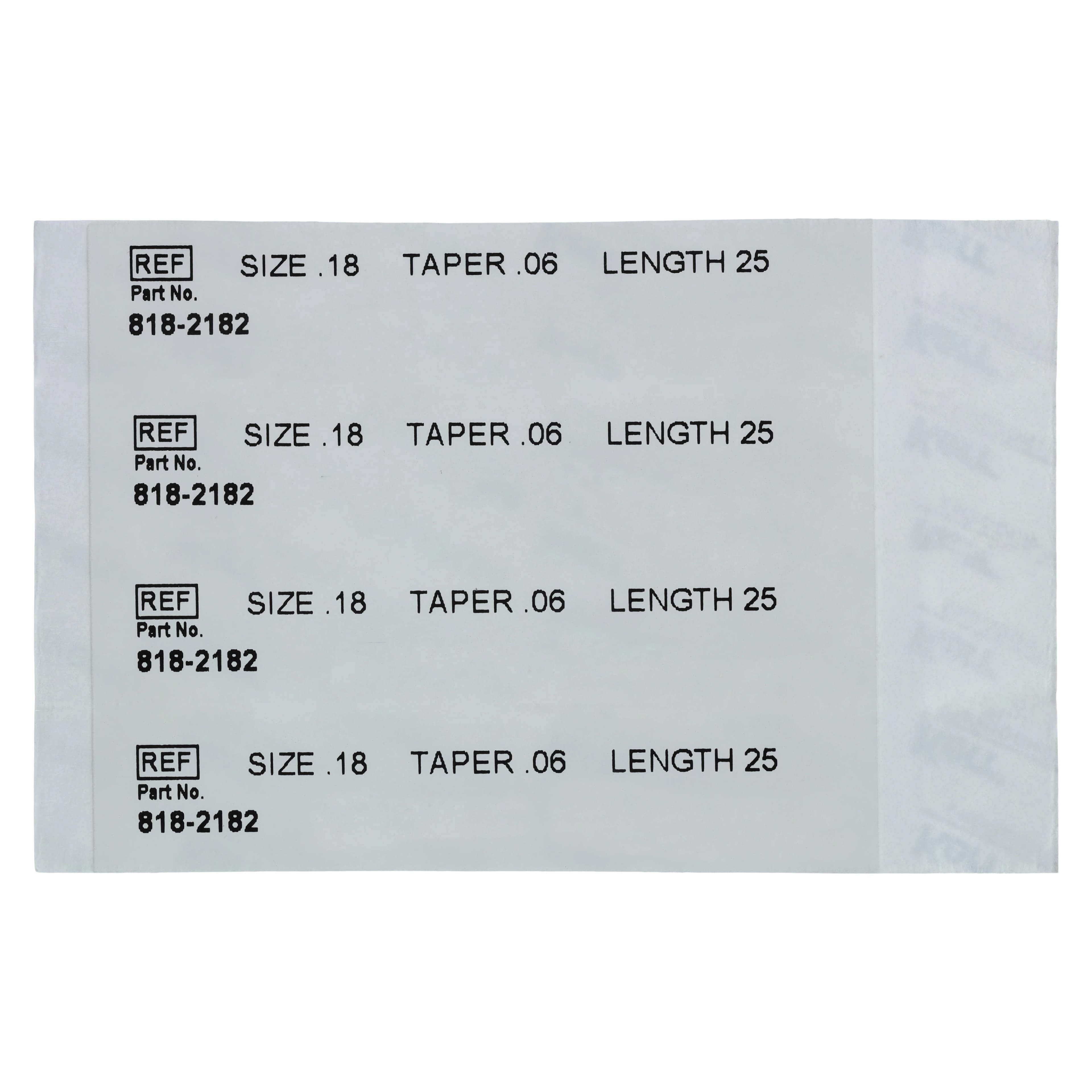 Kerr Traverse Rotary Glide Path File, .06 Taper, #18 Tip, 25 mm, 4/Pk, 818-2182 thumbnail 3