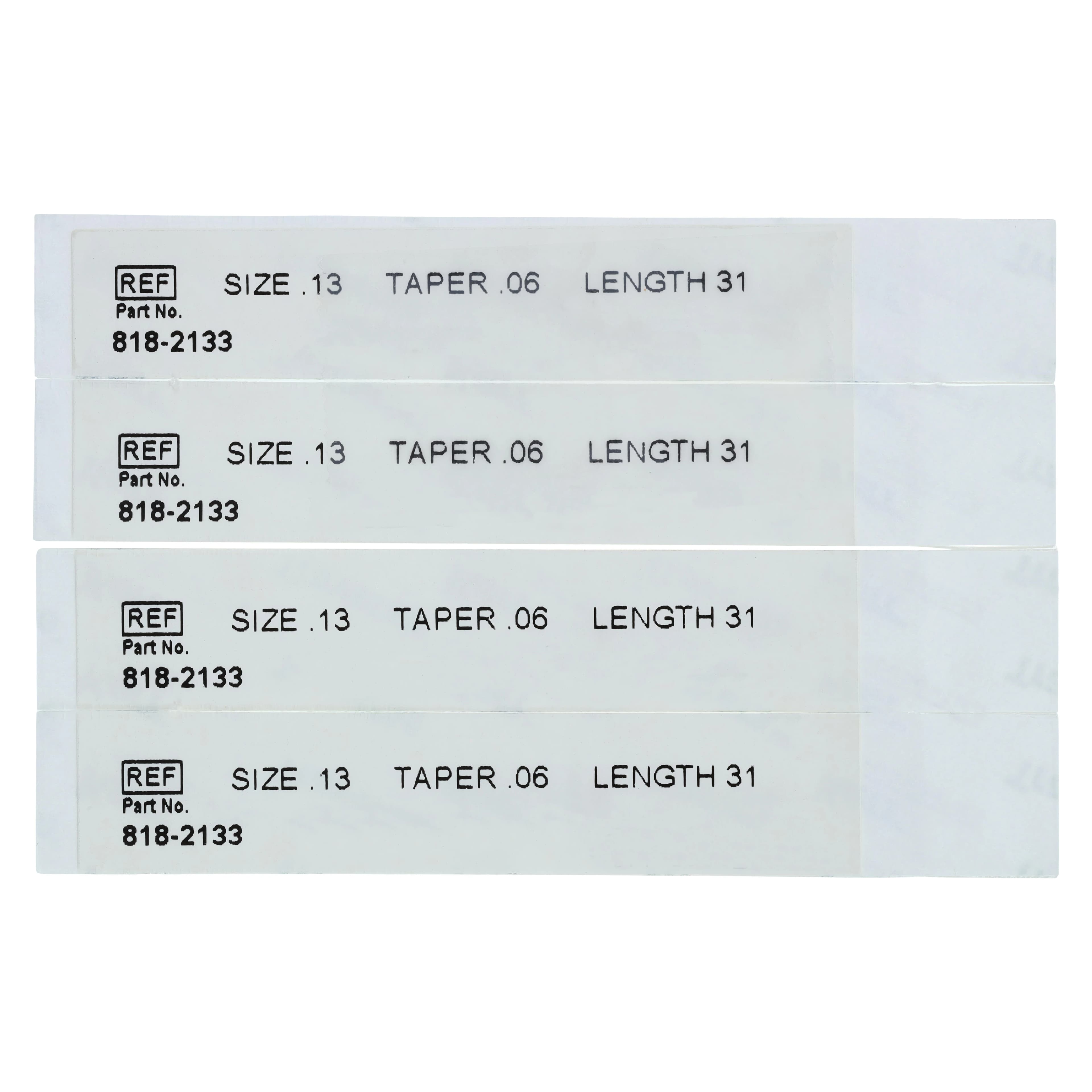 Kerr Traverse Rotary Glide Path File, .06 Taper, .13 Tip, 31mm, Pack of 4, 818-2133 thumbnail 3