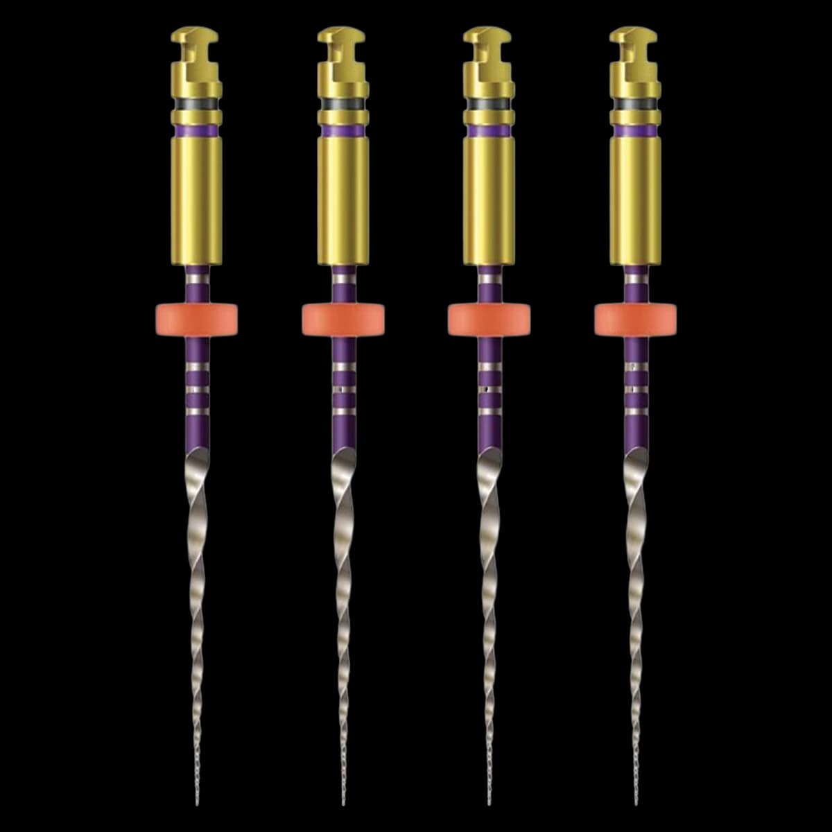 Kerr Traverse Rotary Glide Path File, .06 Taper, #13 Tip, 21mm, Pack of 4, 818-2131 - Traverse&trade; Rotary Glide Path File - Taper .06 - 21mm #13 Glide Path File - Image 1