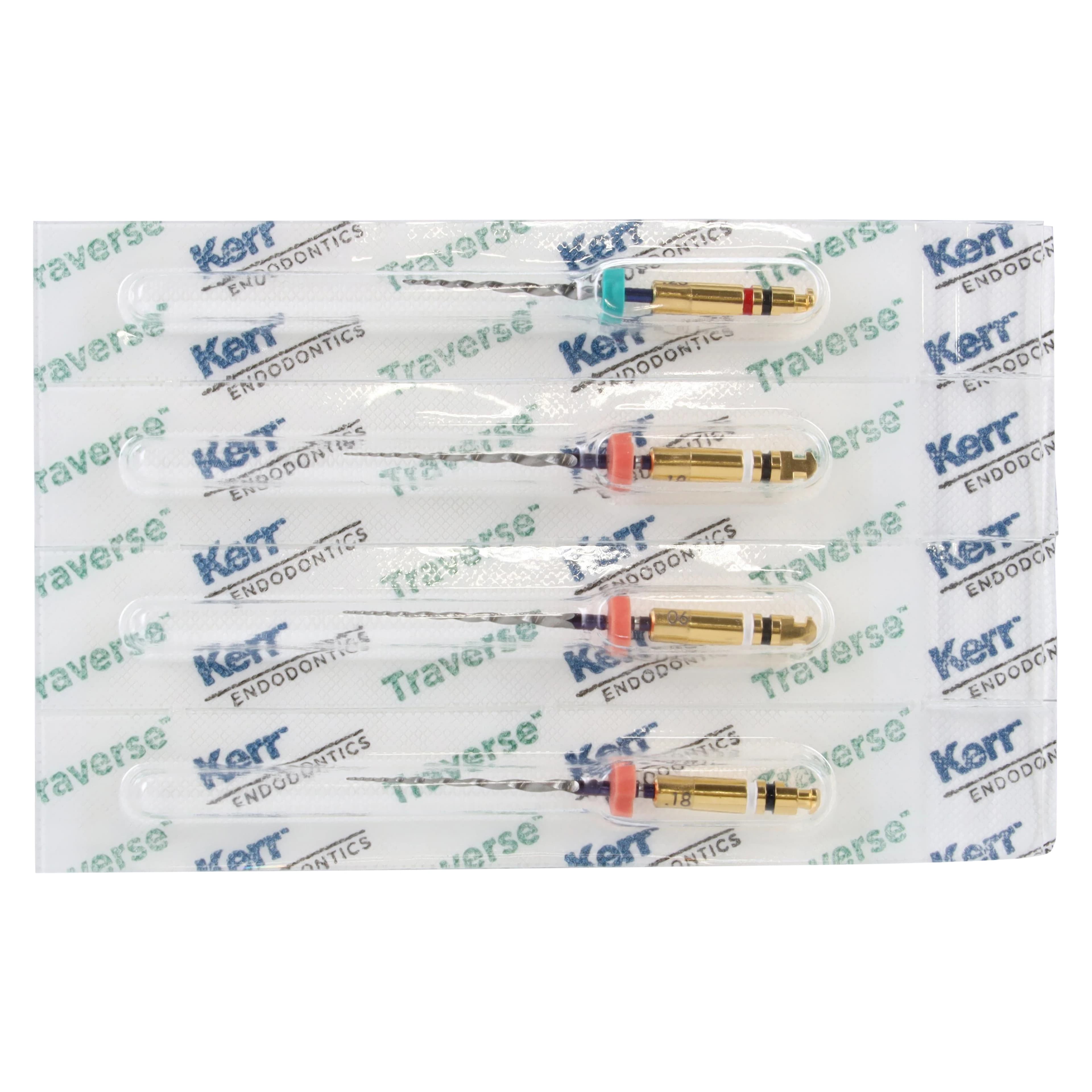 Kerr Traverse Rotary Glide Path File, Taper .06, Tip Size #18, 21mm, 4/Pkg, 818-2191 thumbnail 2
