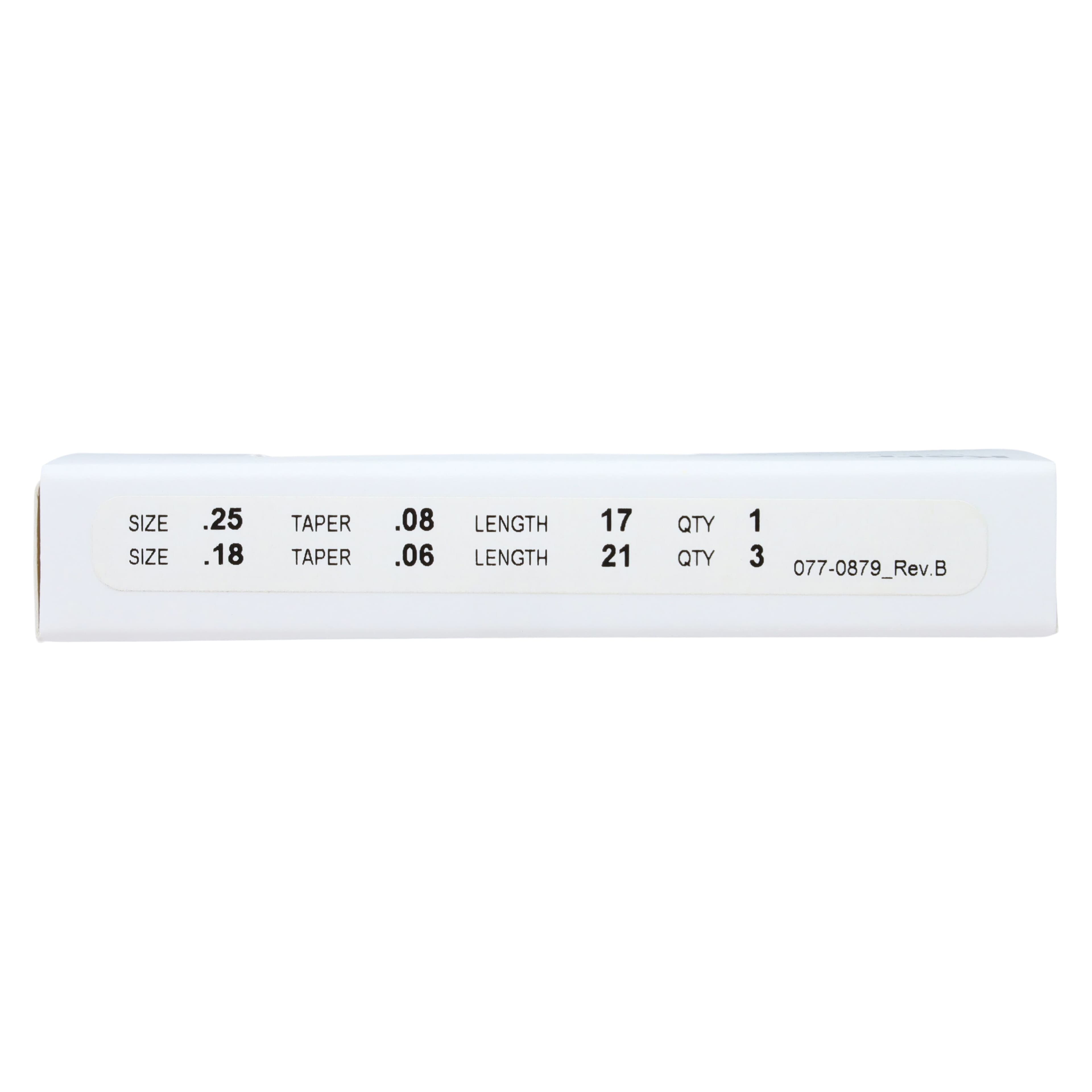 Kerr Traverse Rotary Glide Path File, Taper .06, Tip Size #18, 21mm, 4/Pkg, 818-2191 thumbnail 5