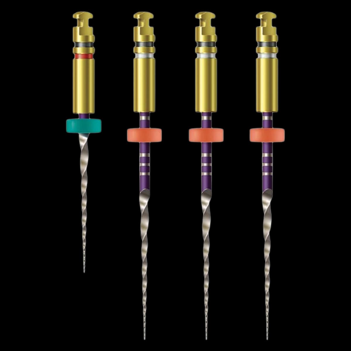 Kerr Traverse Rotary Glide Path File, Orifice Opener & Glide Path Files, Taper .06, Tip Size .18, 25mm, 4/Pkg, 818-2192 thumbnail 2