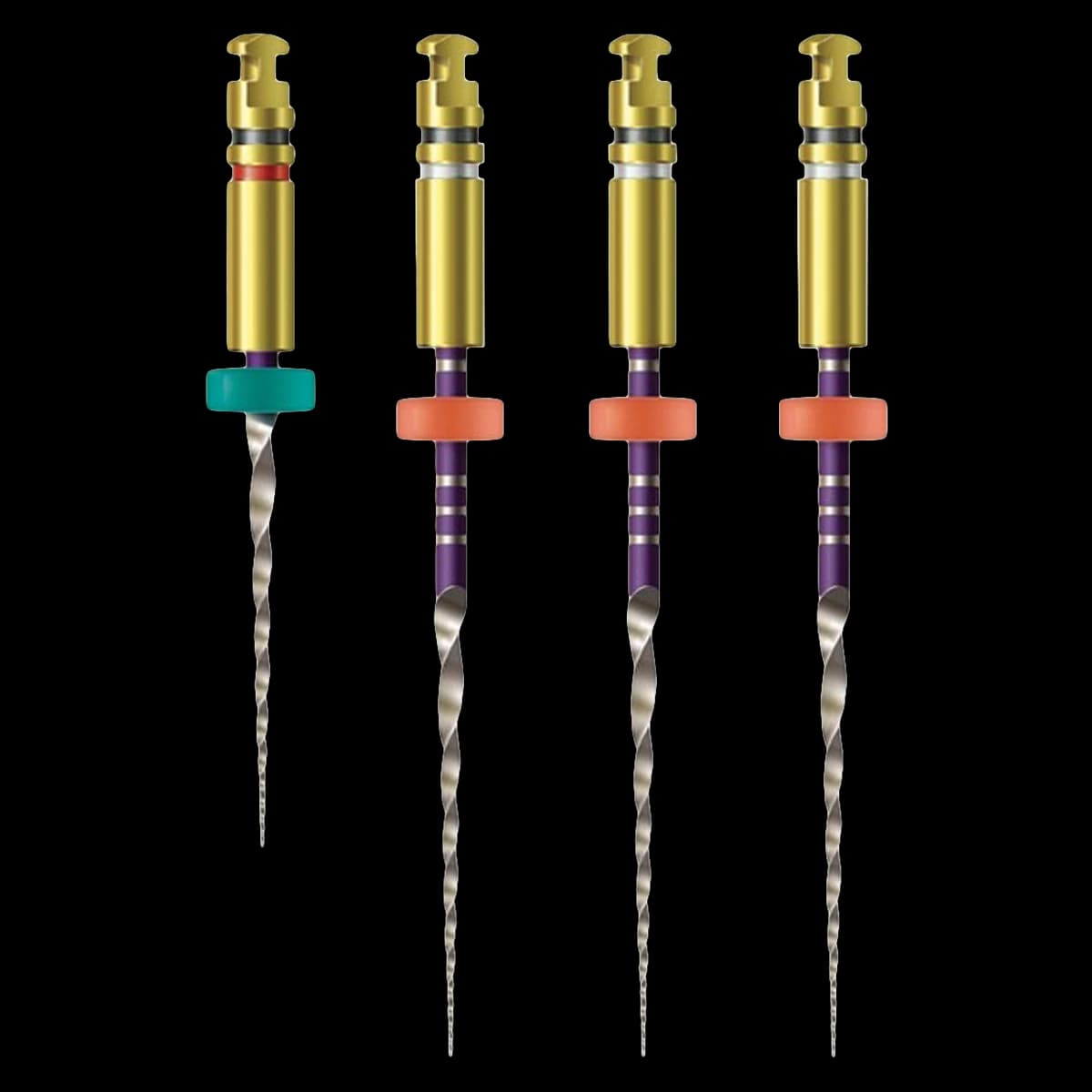 Kerr Traverse Rotary Glide Path File, Taper .06, Tip Size #18, 31mm, Pack of 4 (818-2193) thumbnail 2