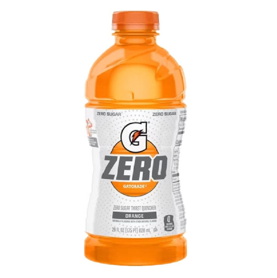 Gatorade G Zero Sports Beverage, Orange, 20 oz Bottle, 24/Case thumbnail 5