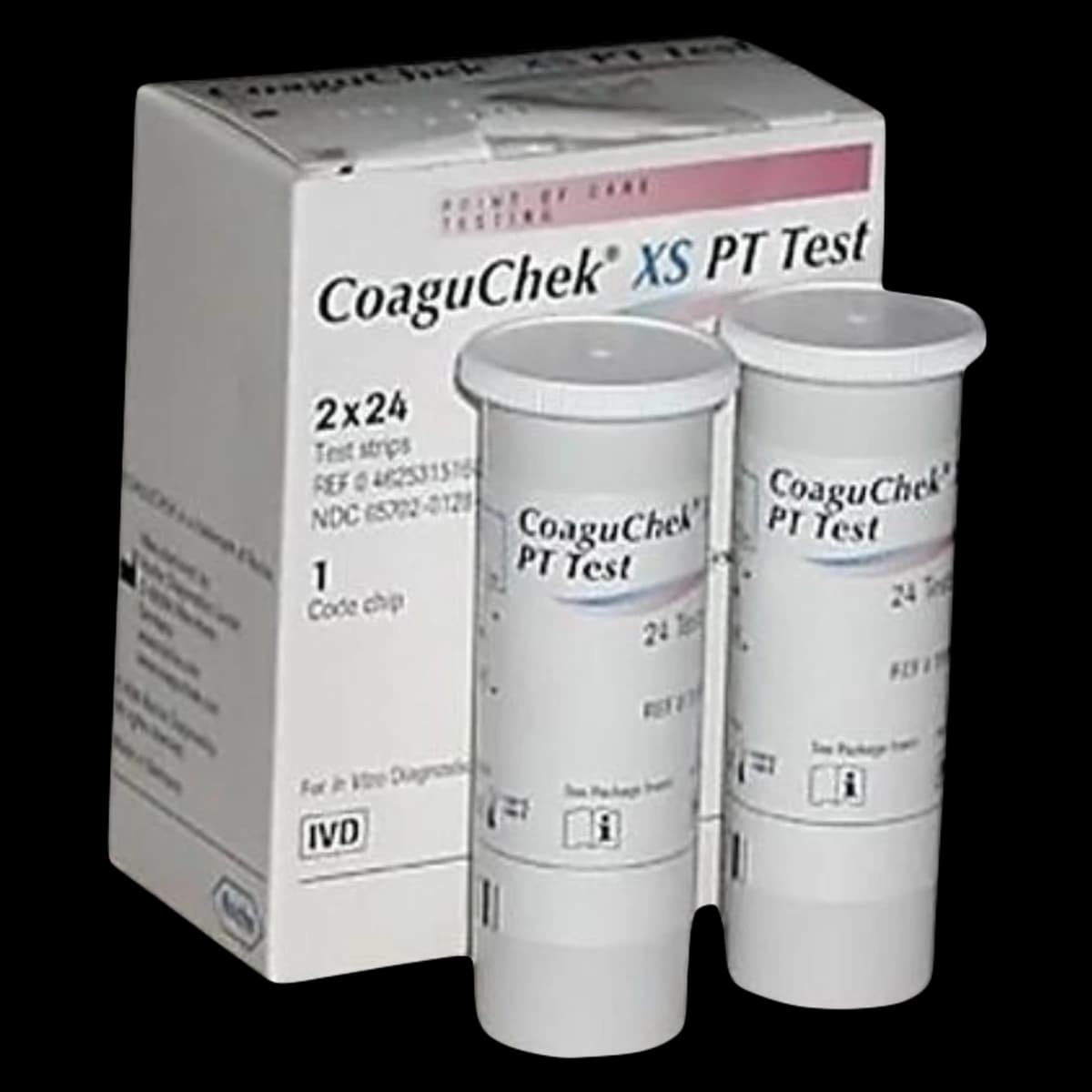 CoaguChek XS PT/INR Test Strips, 2x24/Box (48 Strips) - Coaguchek XS Test Strips - Image 1