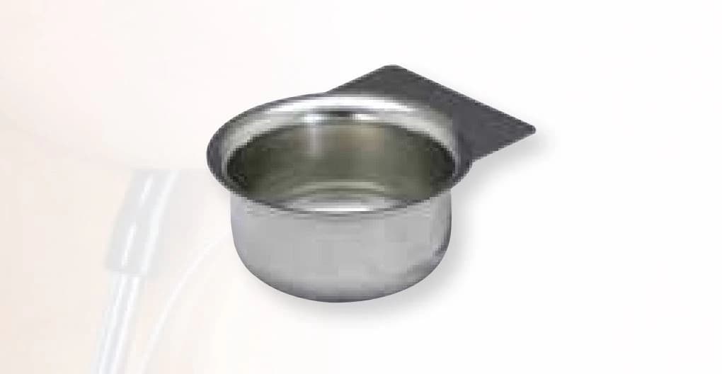 Polar Ware Stainless Steel Procedure Bowl, 3-1/5" x 4-1/4", 149.75 mL, Reusable - Bowl O.R./Procedure SS - Image 1
