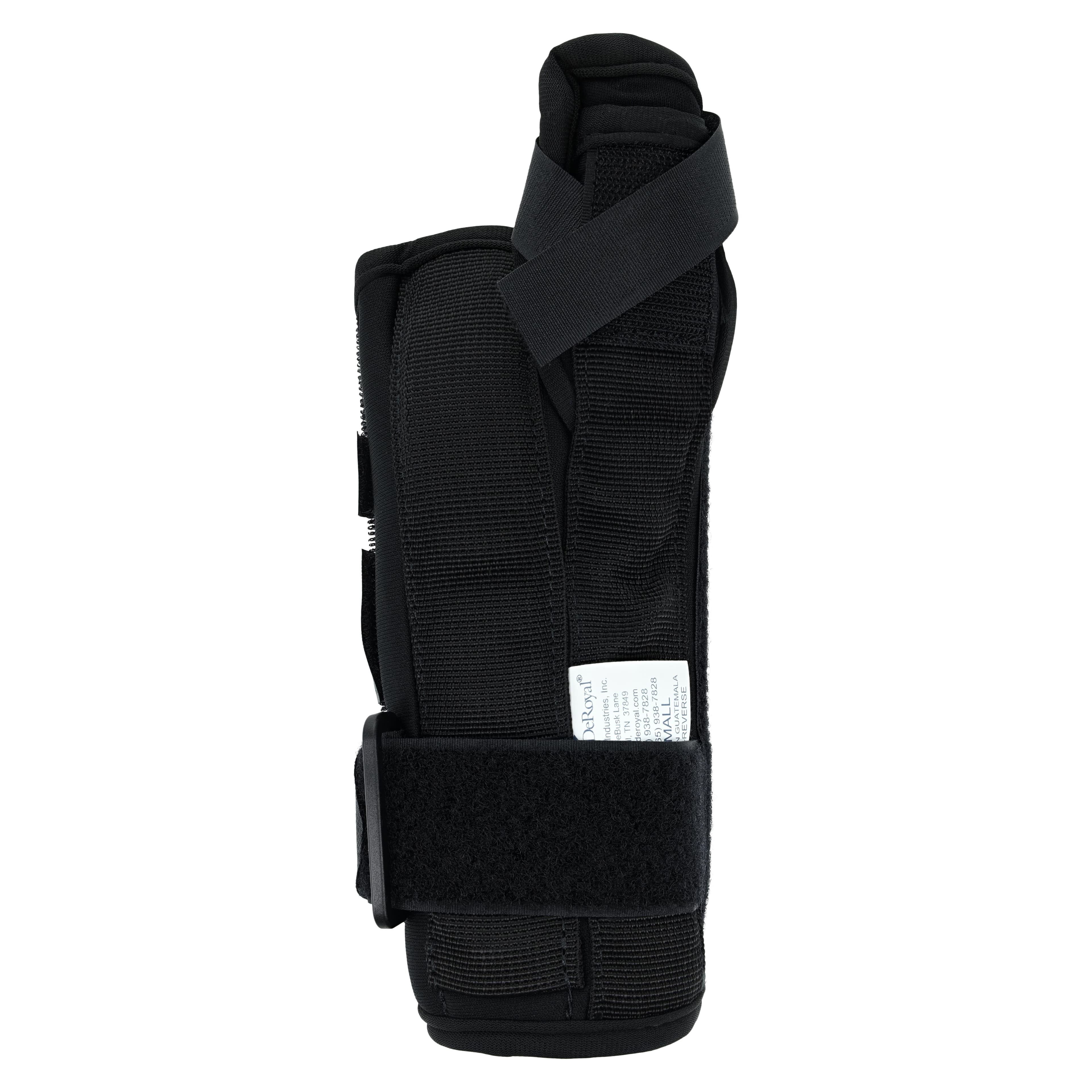 DeRoyal PremierPro Wrist/Thumb Foam Splint, Small, Right, 8" thumbnail 4