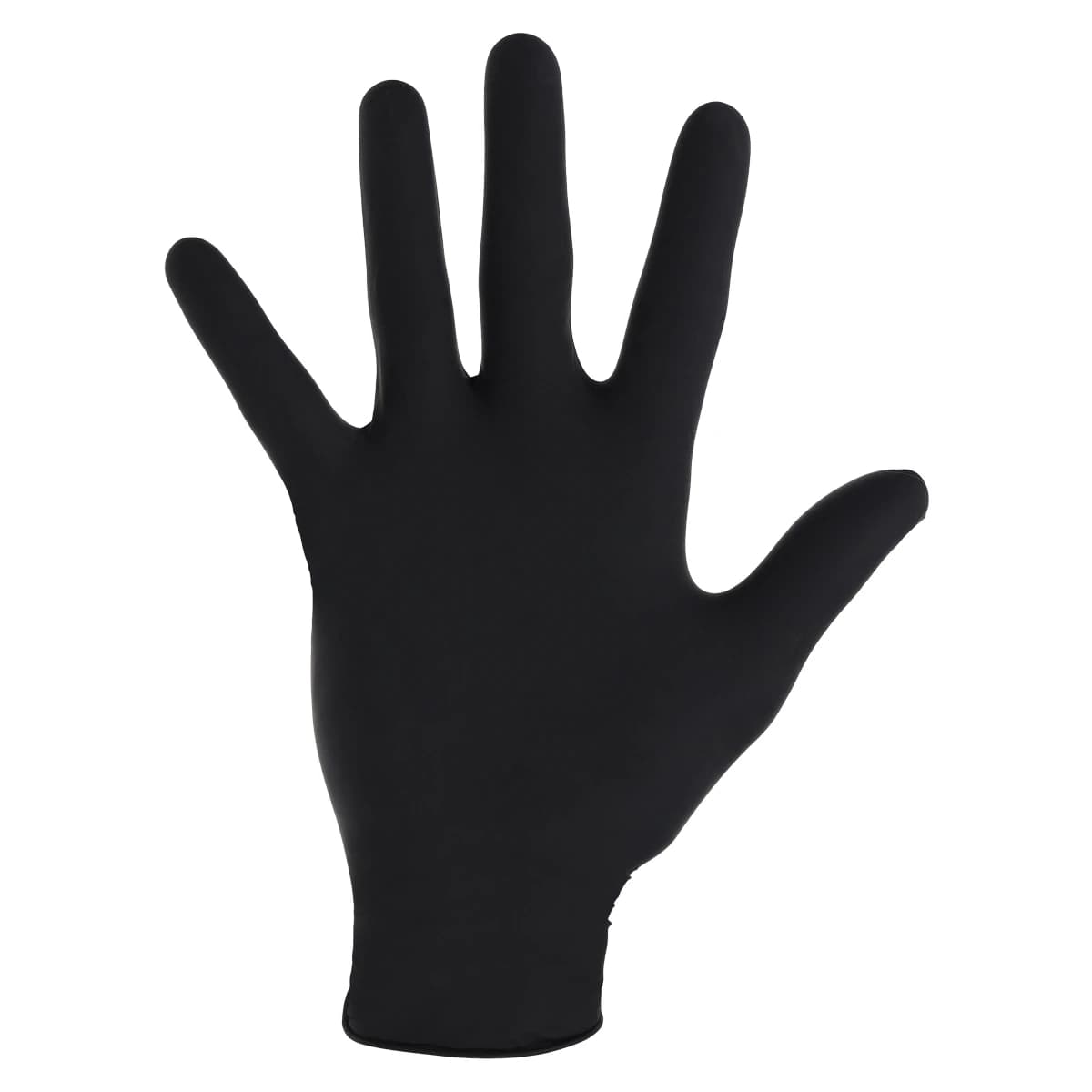 Black Maxx Latex Exam Gloves, X-Small, Black, Powder Free, Textured, Non-Sterile, 100/Box thumbnail 3
