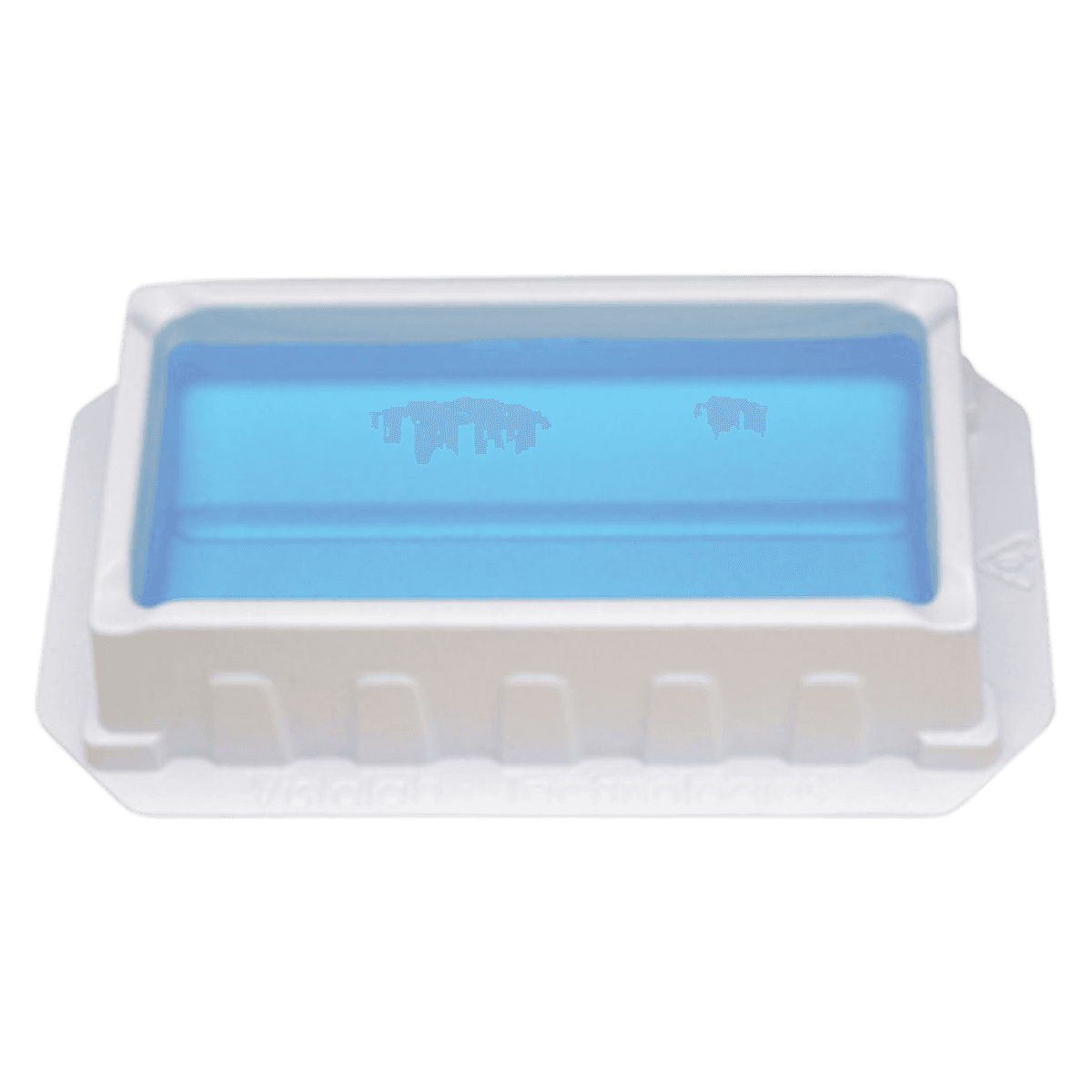 Celltreat Scientific Reagent Reservoir, Sterile, Polystyrene, White, 100mL, with Pour-off Spouts, Individually Wrapped, RNase/DNase Free, 50/Case - Reservoir Reagent Sterile - Image 1
