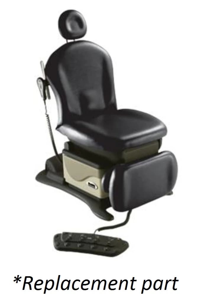Midmark 641 Power Procedure Chair Upholstered Arm Rest, Firenze - Upholstery Arm Rst f/641 Chair - Image 1