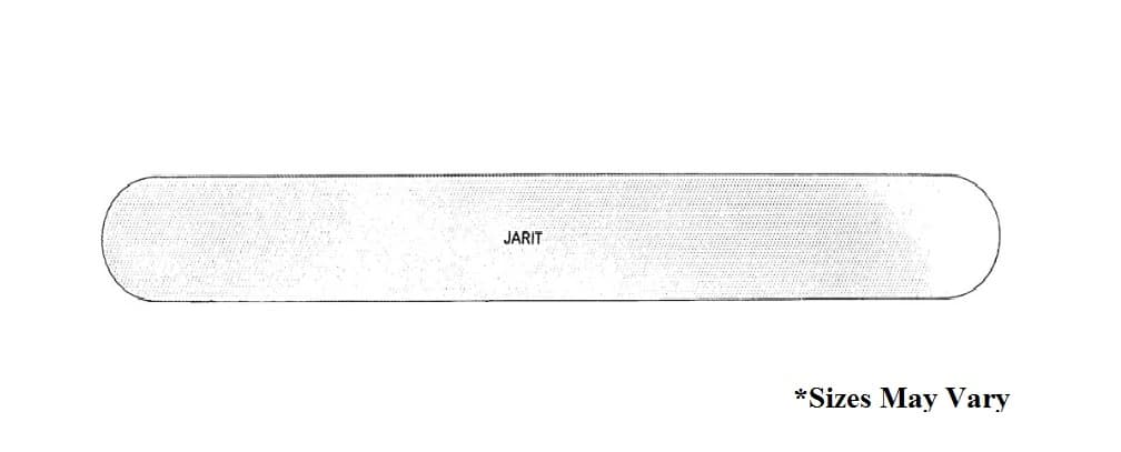 Jarit Davis Surgical Spatula, 7" Length, 1/4" Width, Silver, Reusable, Each - Spatula Davis 7" Silver - Image 1