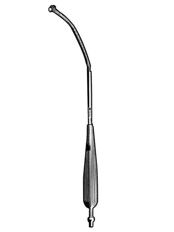 Sklar Instruments Yankauer Suction Cannula, 2mm Tip, 11-1/4", Stainless Steel, Non-Sterile, Reusable, 01KT0J0888CFFT69M0DK8W80WK - Cannula Suc Yankauer 2mm Tip - Image 1