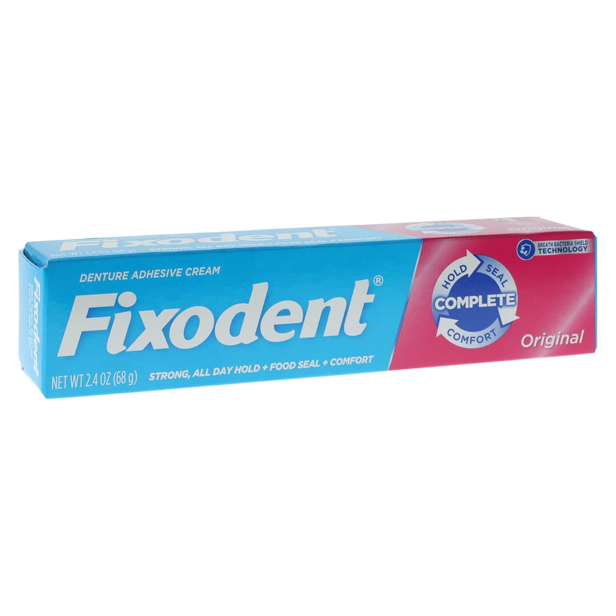 Fixodent Dental Appliance Adhesive Original, 2.4 oz Tube - Fixodent Dental Adhesive - Image 1
