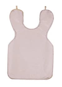 Cling Shield Patient Vinyl Apron, Adult - Taupe, 0.3 mm Lead Equivalency, 22-1/4" x 24-1/4", No Collar, 1/Pkg - Cling Shield Patient Vinyl Apron, Adult - Taupe - Image 1