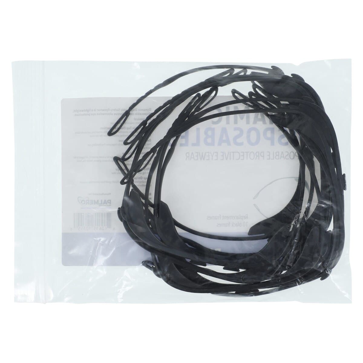 Dynamic Disposables Replacement Frames, Black, 10/Pk, 3901 thumbnail 2