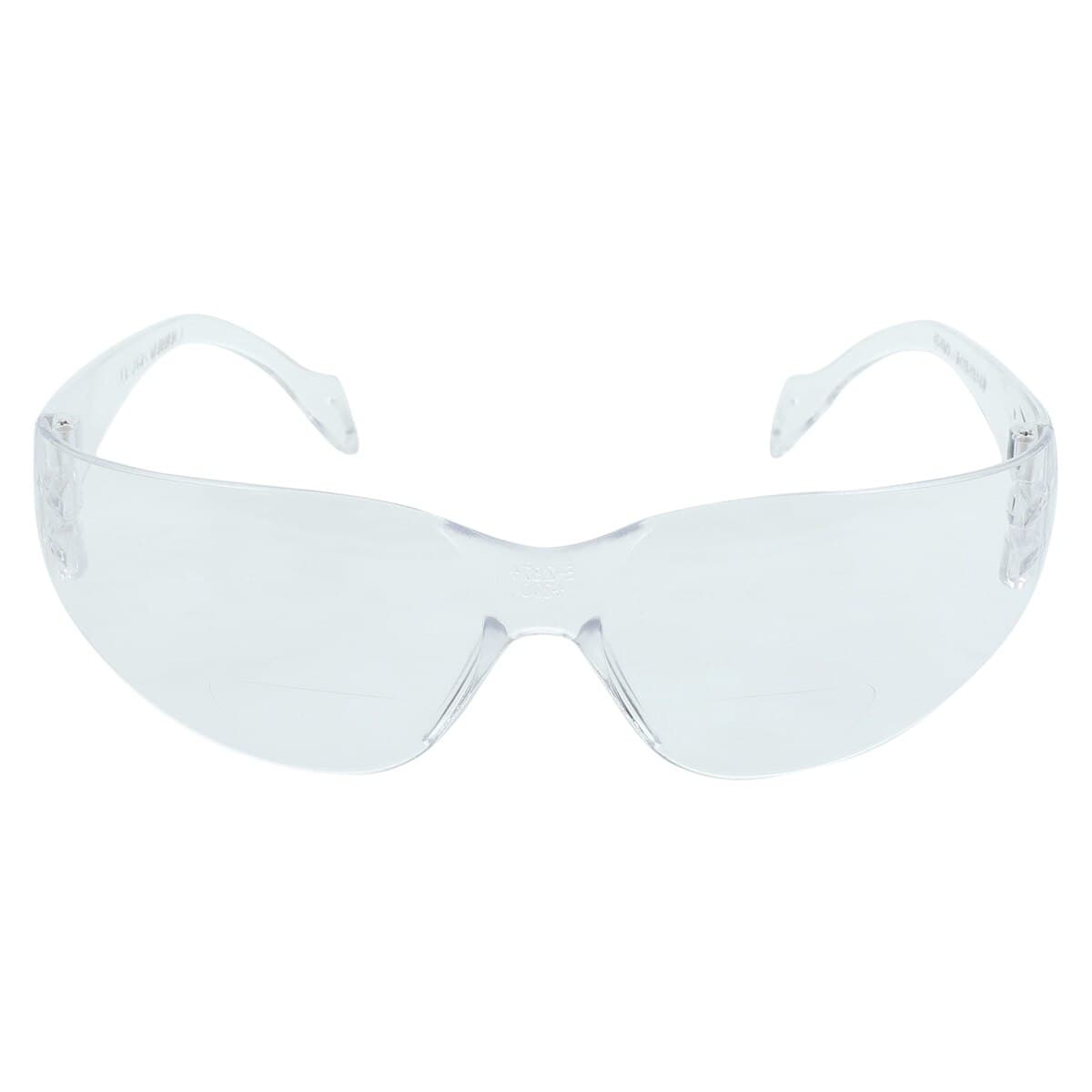 Palmero Cool Wraps Bifocal Safety Eyewear, 2.0 Diopter, Clear Frame/Clear Lens, 1 Pair, 3730C thumbnail 3