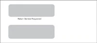 Standard Register Company Envelopes, Double Window, Self-Seal, Security, 500/Box - Envelopes Dbl Window S/S Sec - Image 1