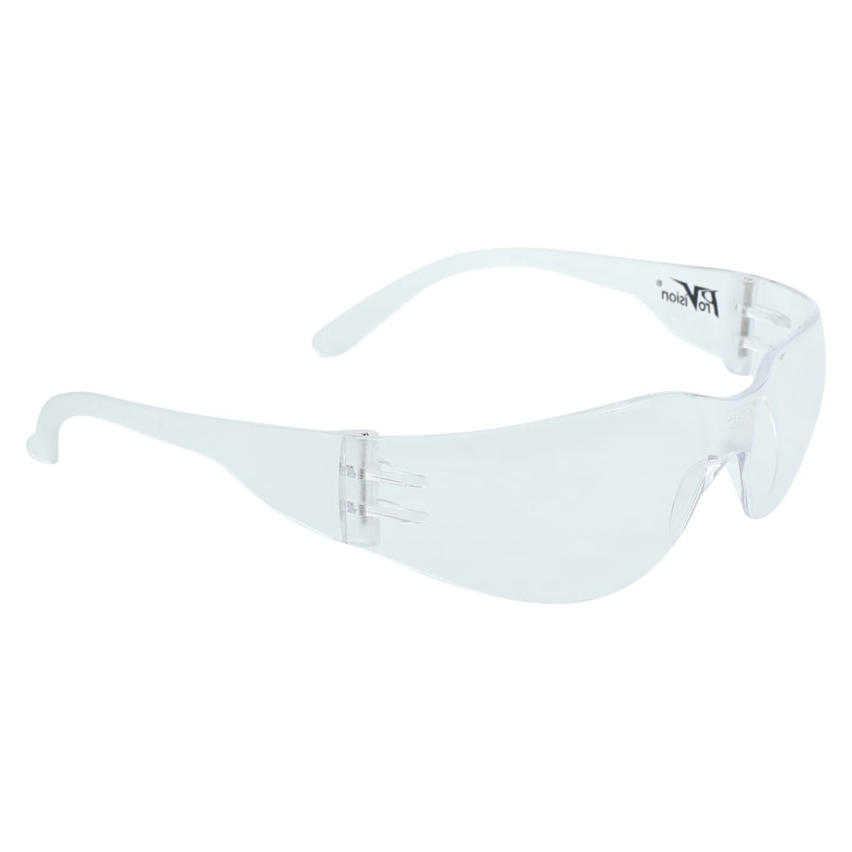 ProVision Mini Econo Wraps Safety Eyewear, Clear Frame/Clear Lens, 1/Pack, 3607C thumbnail 2