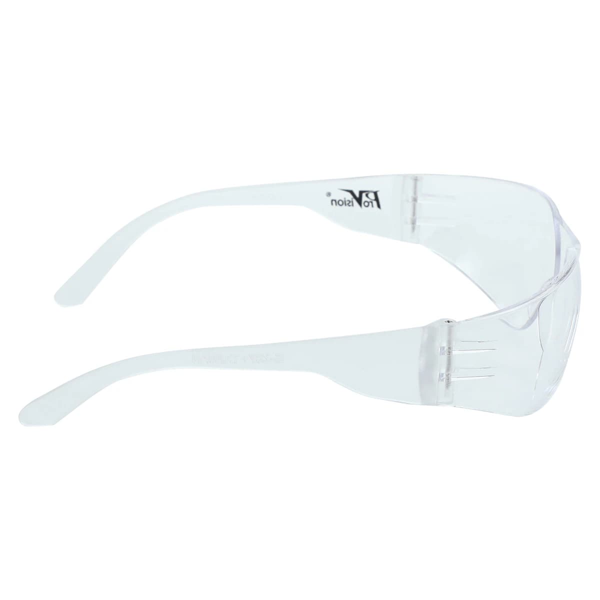 ProVision Mini Econo Wraps Safety Eyewear, Clear Frame/Clear Lens, 1/Pack, 3607C thumbnail 4