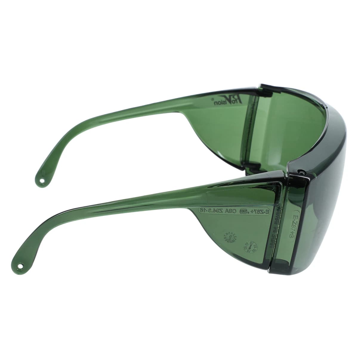 ProVision EyeSavers Safety Eyewear, Green Frame/Green Lens, One Size Fits All, 1/Pk, 18S thumbnail 4