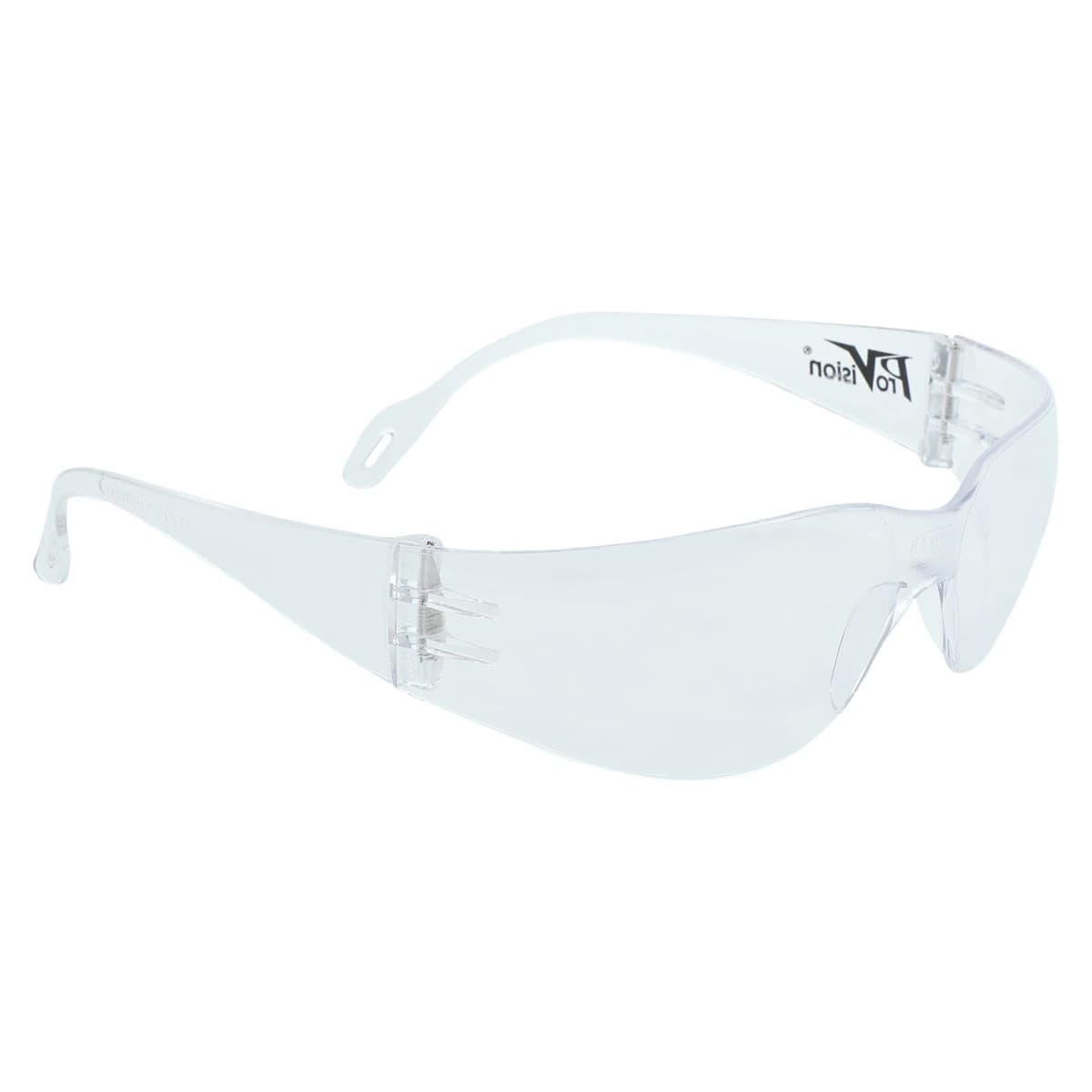 ProVision Econo Wraps Safety Eyewear, Clear Frame/Clear Lens, 1/Pk, 3601C thumbnail 2