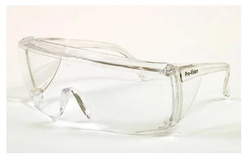 ProVision End-Fog Protective Eyewear, Clear Frame, Clear Lens, Anti-Fog, Anti-Scratch, UV Protection, 1/Pkg, 3556C thumbnail 2