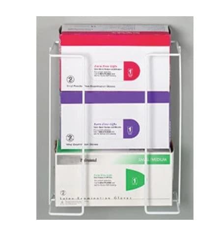 Palmero Hold-It Triple Glove Box Holder, Wall-Mountable, 12.25" x 4.5" x 15" - Palmero - Glove Box Holder (Triple) - Image 1