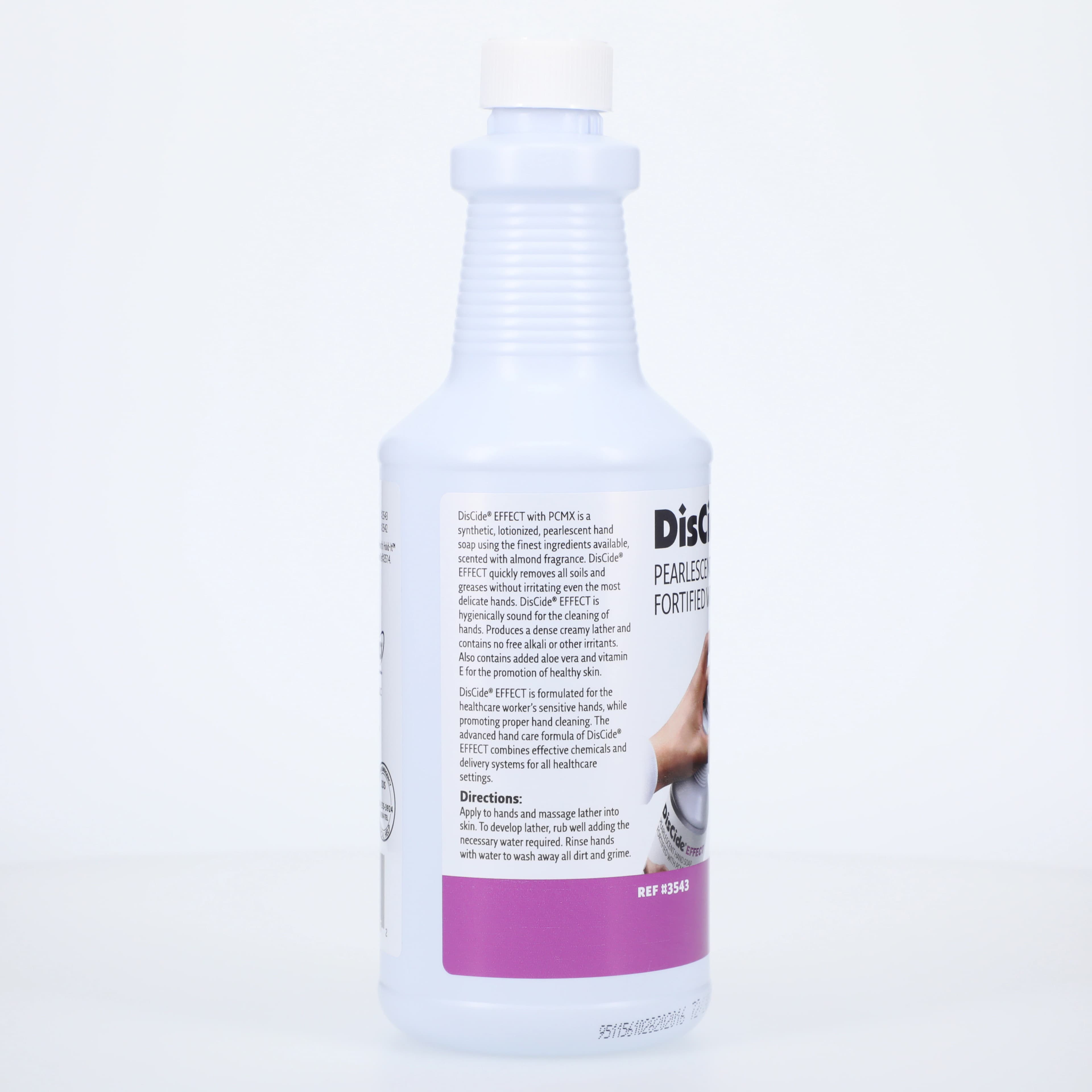 DisCide Effect Professional Hand Asepsis Soap, 1 Quart Bottle, PCMX, Fresh Almond Scent, 3543 thumbnail 4